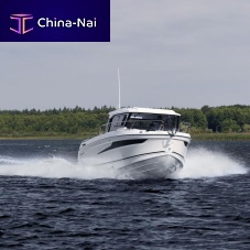 Outboard cabin cruiser 920 EXPLORERwheelhouseteak deck