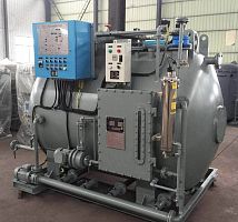Wastewater treatment system for shipsbiologicalmembrane