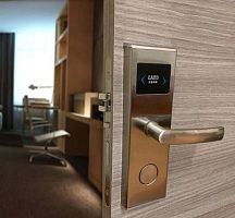 Lock with handle ILockelectronicRFIDfor entry door