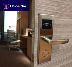 Lock with handle ILockelectronicRFIDfor entry door