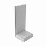 Concrete retaining wall FOR EARTHmodularprefabfor bridge construction