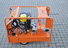 Electrically-powered hydraulic power pack pumpoilportable