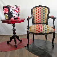 Louis XV chair CABRIOLET indoorfabricbeech base