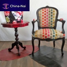Louis XV chair CABRIOLET indoorfabricbeech base
