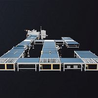 Textile production line M-2800automatic