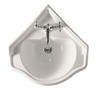 Wall-mounted washbasin 1032ceramic1-holewith overflow