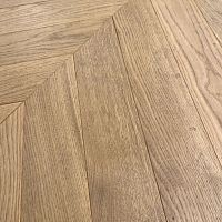 Engineered parquet floor CHEVRONSherringboneoiledglued