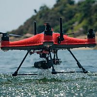 Quadcopter drone SPLASHDRONE 4aerial photographywaterprooffloating