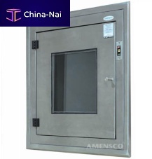 Clean room pass box PB24Ele wall-mounted