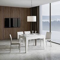 Contemporary dining table Cico Mixwalnutashnatural oak