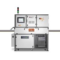Tube extrusion line for corrugated pipefor thermoplasticsfor drainage pipes