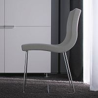Contemporary chair SALAindoorfabricleather