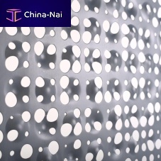Zinc metal sheet 3d panelsdecorativeperforated3D