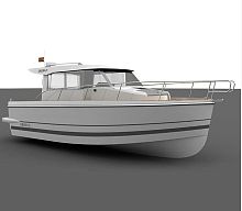 Inboard express cruiser Orion 29semi-displacement hullhard-top1-cabin