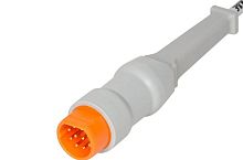 Male adapter 501-0304 for IBP cables