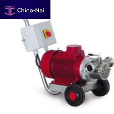 Impeller pump T seriesfor food productsfor winewith electric motor