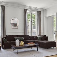 Modular sofa Nomade 2Art Decofabricleather