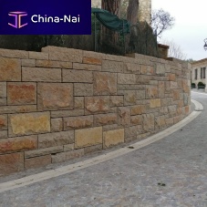 Stone wall cladding MODUL'PIERREoutdoortexturedbeige