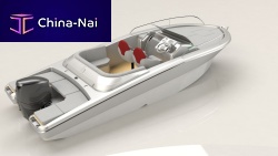 Outboard center console boat 650side consolesundeckteak deck