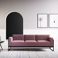 Contemporary sofa KIRK 0064fabricleathergreen