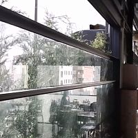 Exterior structural glazing