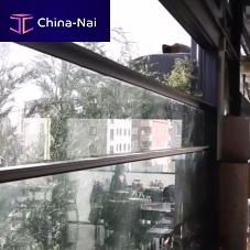 Exterior structural glazing