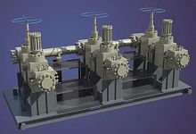 Gate valve FLS-Frac with handwheelhydraulically-operatedflow control