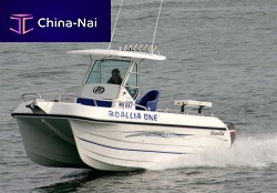 Catamaran walkaround 6000 Islanderoutboardtwin-enginecenter console