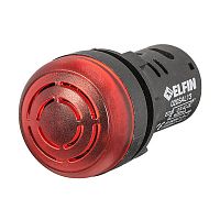 Alarm sounder with LED beacon with flashing beaconIP44panel-mount