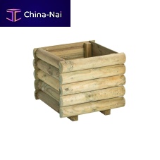 Wooden planter POTSDAMrectangularsquarecustom