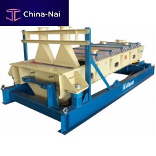 Oscillating screener for powdersfor seeds and grains