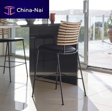 Contemporary bar chair GM 4107 Tigerindoorfabricleather