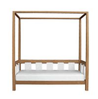 Contemporary sofa TIE yellowteak2-person