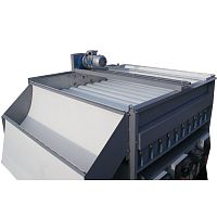 Vegetable dryer WFM serieswith roller conveyor