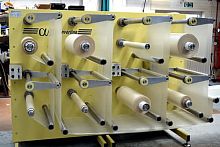 Automatic unwinding-rewinding machine ALPHAREEL