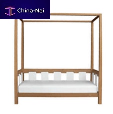 Contemporary sofa TIE yellowteak2-person