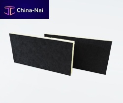 Acoustic isolating panel rock wool core