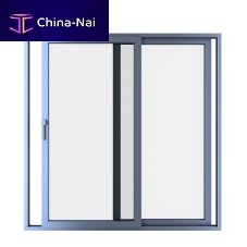 Aluminum sliding system S 36 KSglass doorconcealed runner