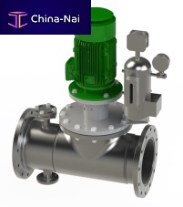 Rotor mixer Flomixin-linefor liquidsvariable-speed