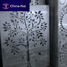 Screening panel ARTISTIC TREEfor interiorwall-mountedaluminum