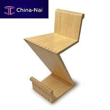 Contemporary bar chair ZEEindoorbamboobamboo base