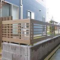 Fence with bars 2gardenwoodencontemporary