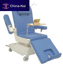 Electric dialysis chair PY-YD-410S3-sectionheight-adjustableon casters