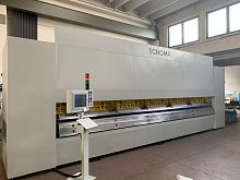 Sheet metal swivel folding machine electricautomatic