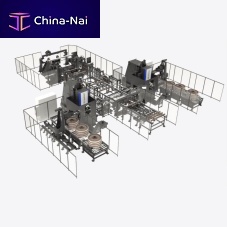 Metal parts production cell BMCautomatic
