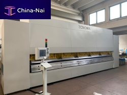 Sheet metal swivel folding machine electricautomatic