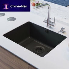 Single-bowl kitchen sink ARCA SQA 102 / 104without drainboardcompositeundermount