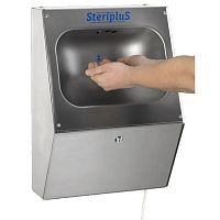Wall-mounted hand sanitizer dispenser STERIPLUS INOXnon-contact