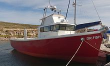 Wheelhouse trawler DR FISH
