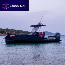 Outboard center console boat XR7twin-engineplaning hullhard-top
